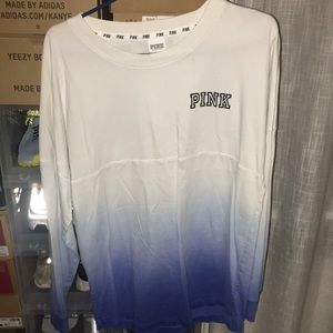 Pink Victoria secret over size long sleeve